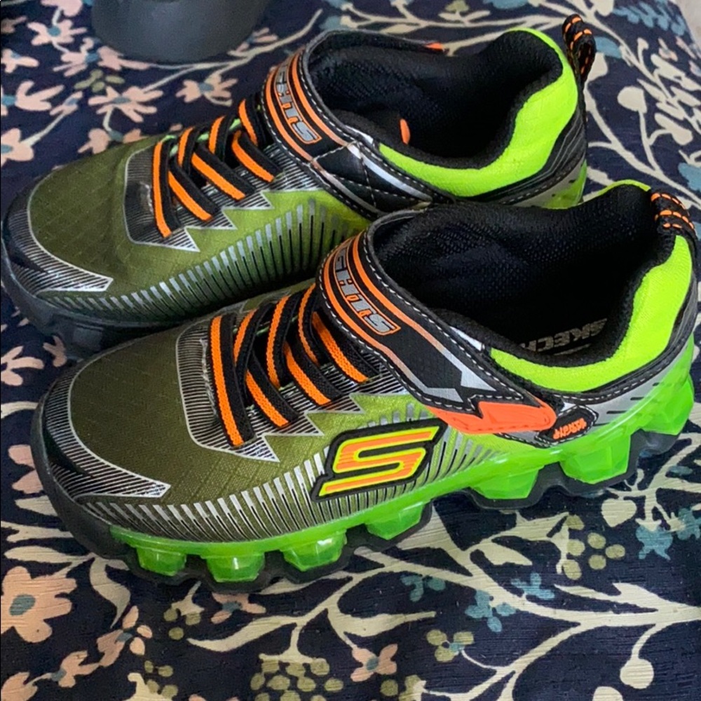 Boys  light up Skechers